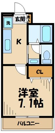 コンフォートNの物件間取画像